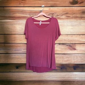 Lularoe Large Classic T -Pink
